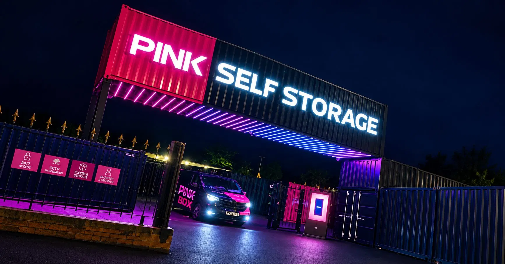 Pink Storage invests 4 million pounds in historic Lemington Glassworks site
