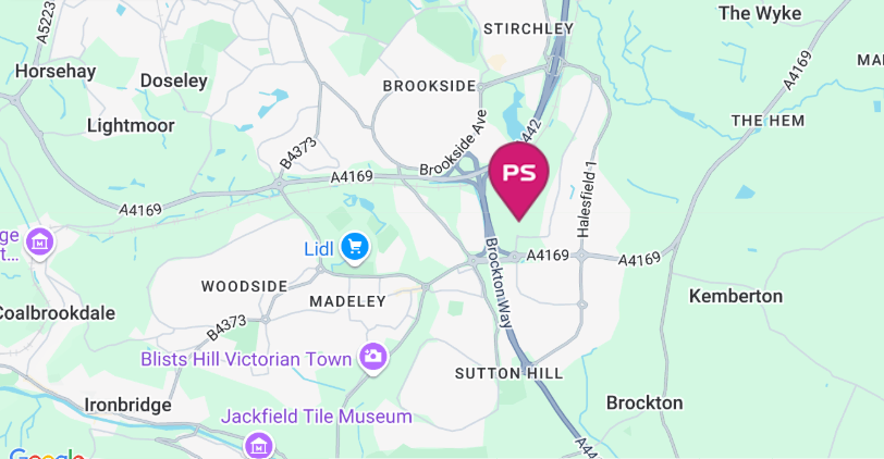 Telford Pink Storage location